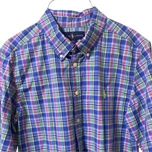 Ralph Lauren Boy’s Blue Plaid Shirt